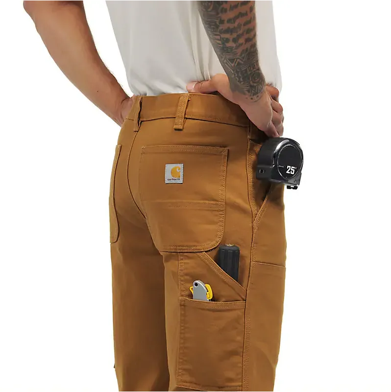 103334 - Men's Utility Double-Knee Work Pant - Relaxed Fit- Rugged Flex- Duck