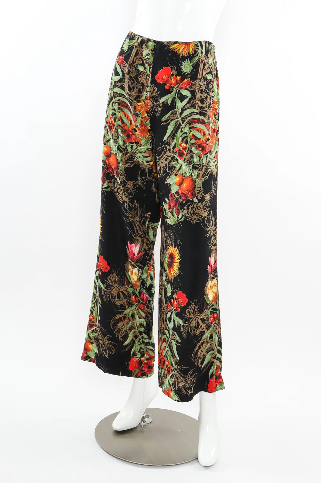 1999 S/S Fruit Arrangement Silk Pant