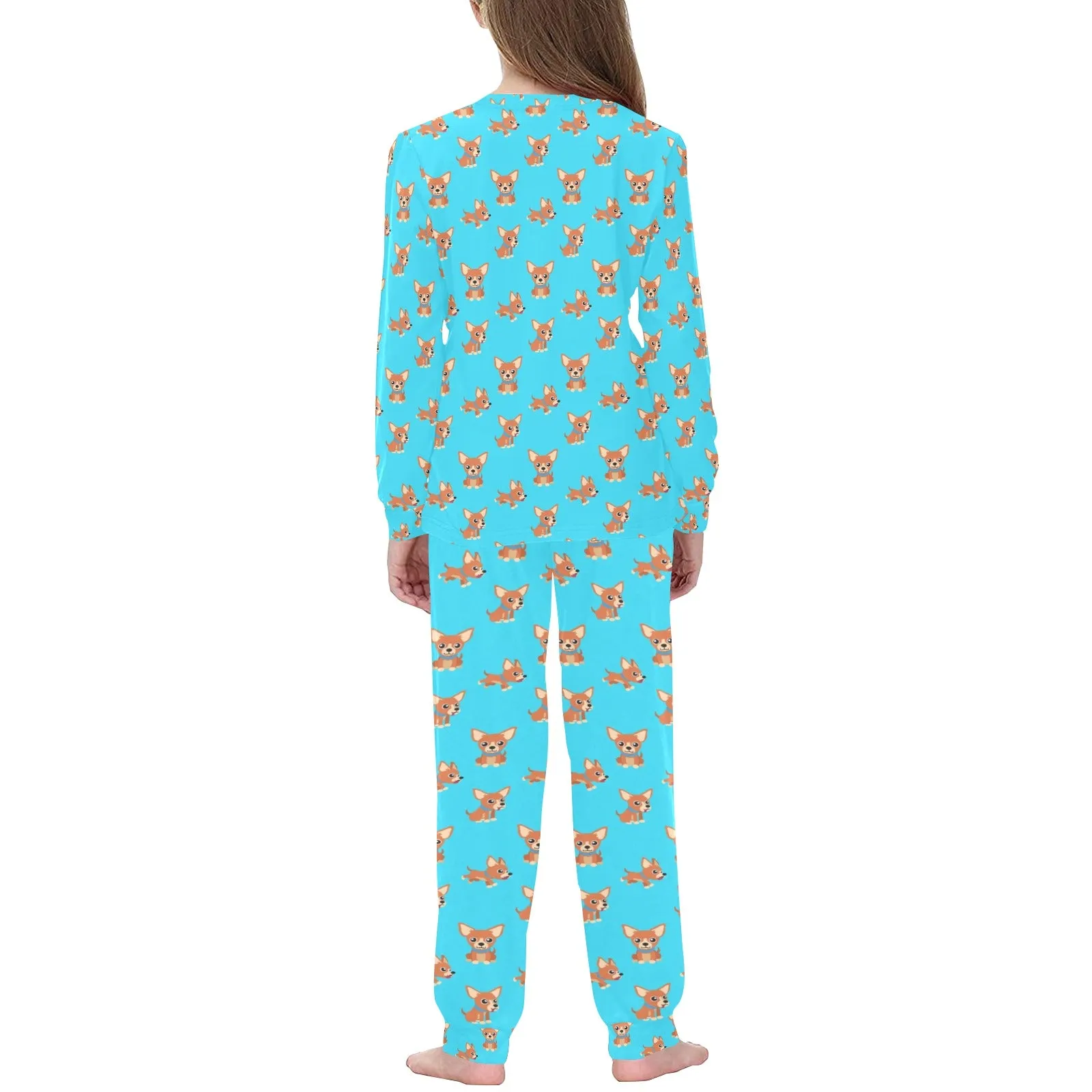 2 Piece Chihuahua Children's Pajama Set