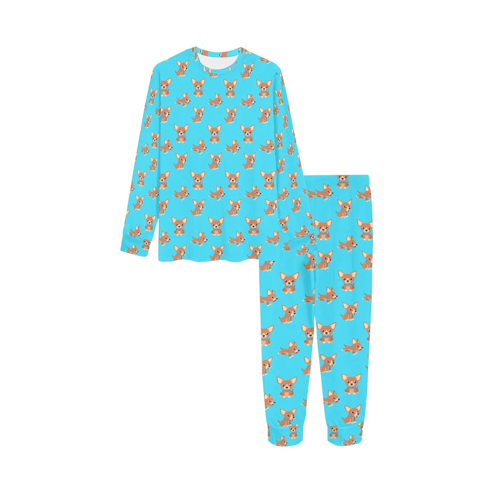 2 Piece Chihuahua Children's Pajama Set