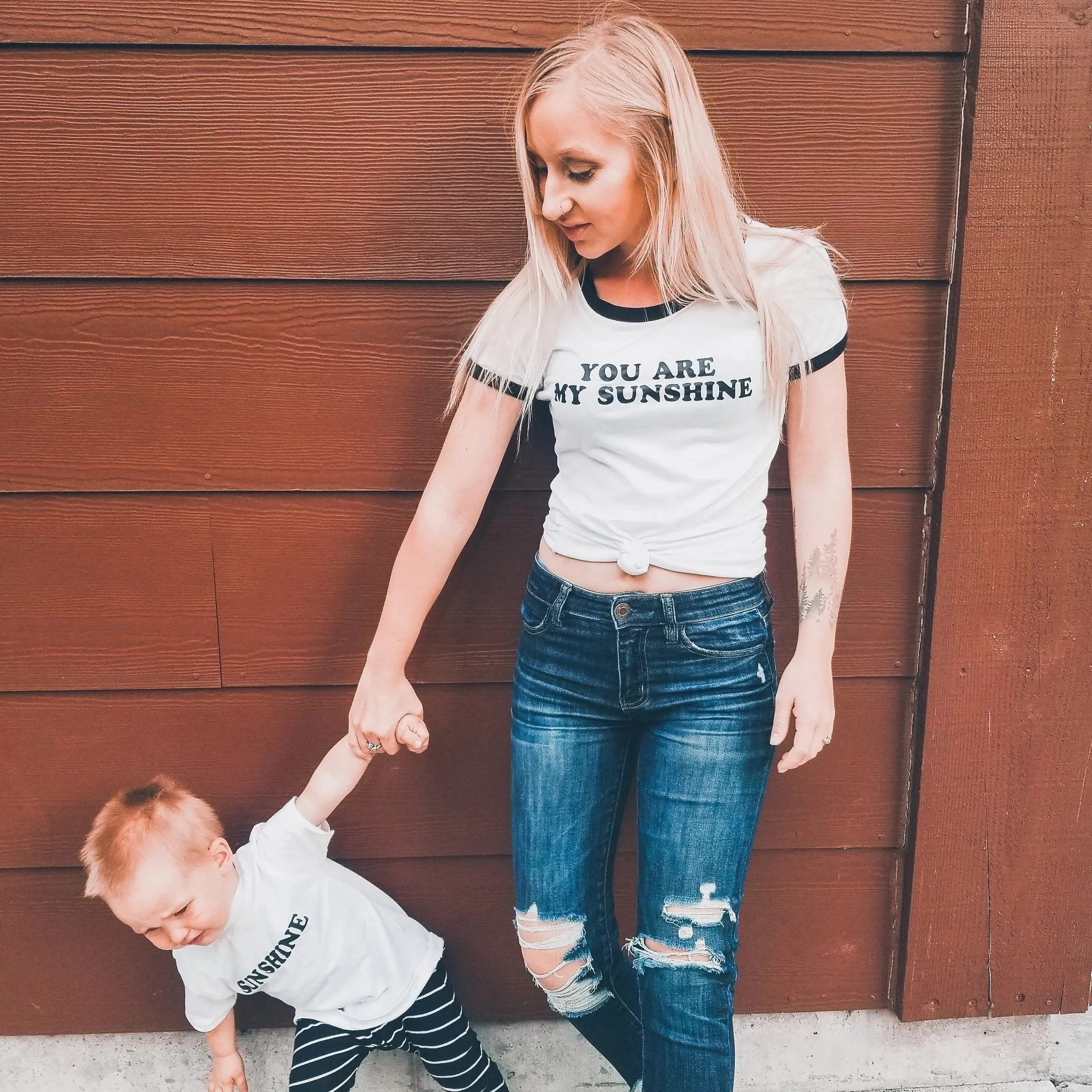 2 Piece Sets for Mama   Mini - You Are My Sunshine