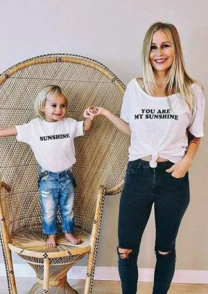 2 Piece Sets for Mama   Mini - You Are My Sunshine
