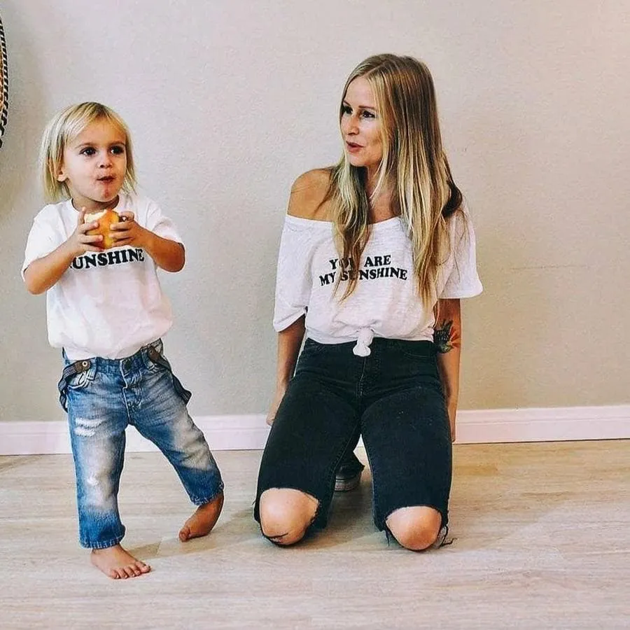 2 Piece Sets for Mama   Mini - You Are My Sunshine