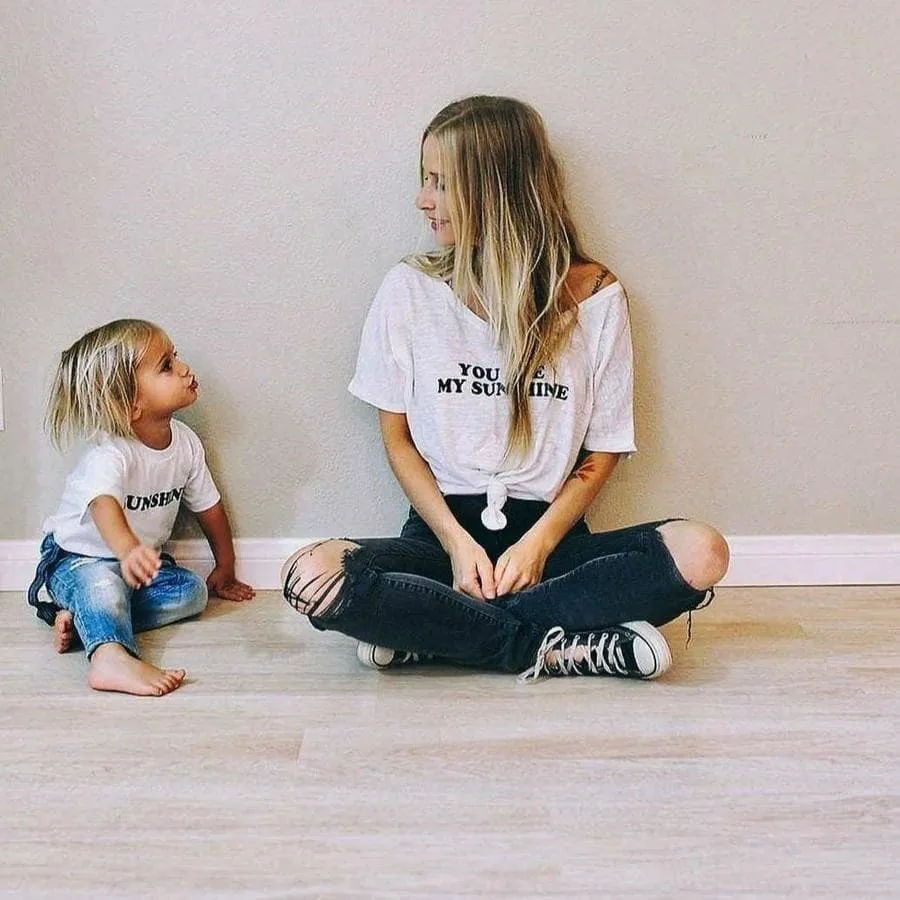2 Piece Sets for Mama   Mini - You Are My Sunshine