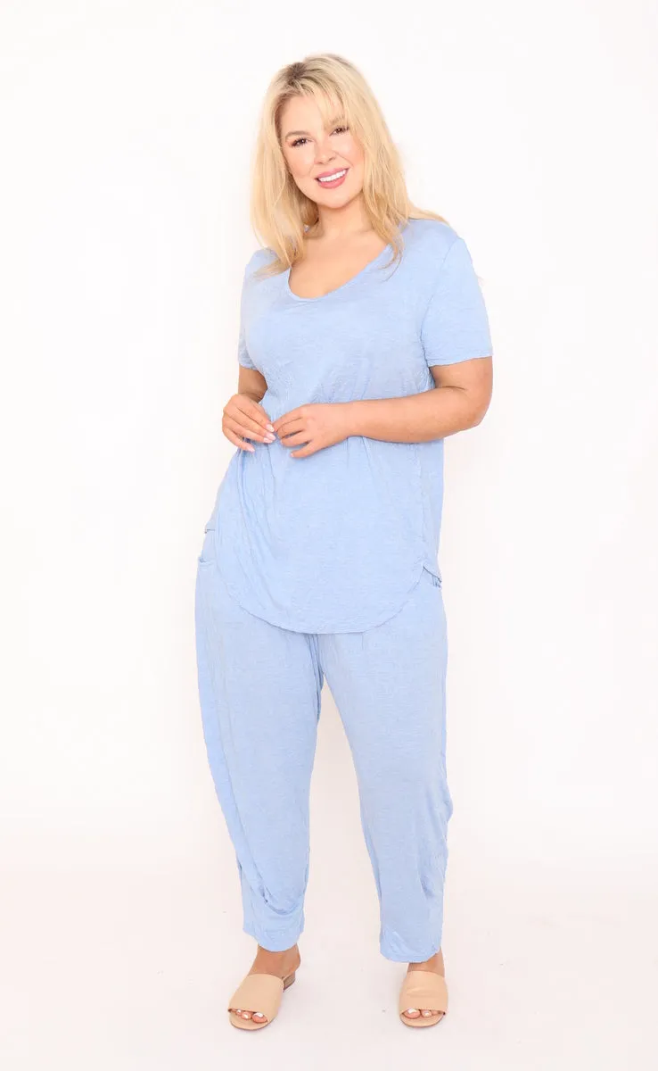 7718 Loose fitting pants