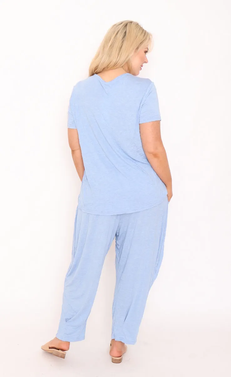 7718 Loose fitting pants