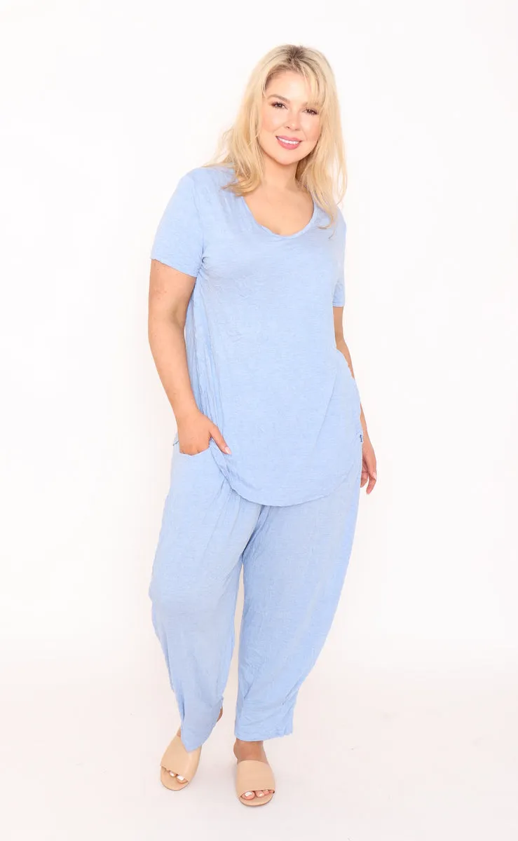 7718 Loose fitting pants
