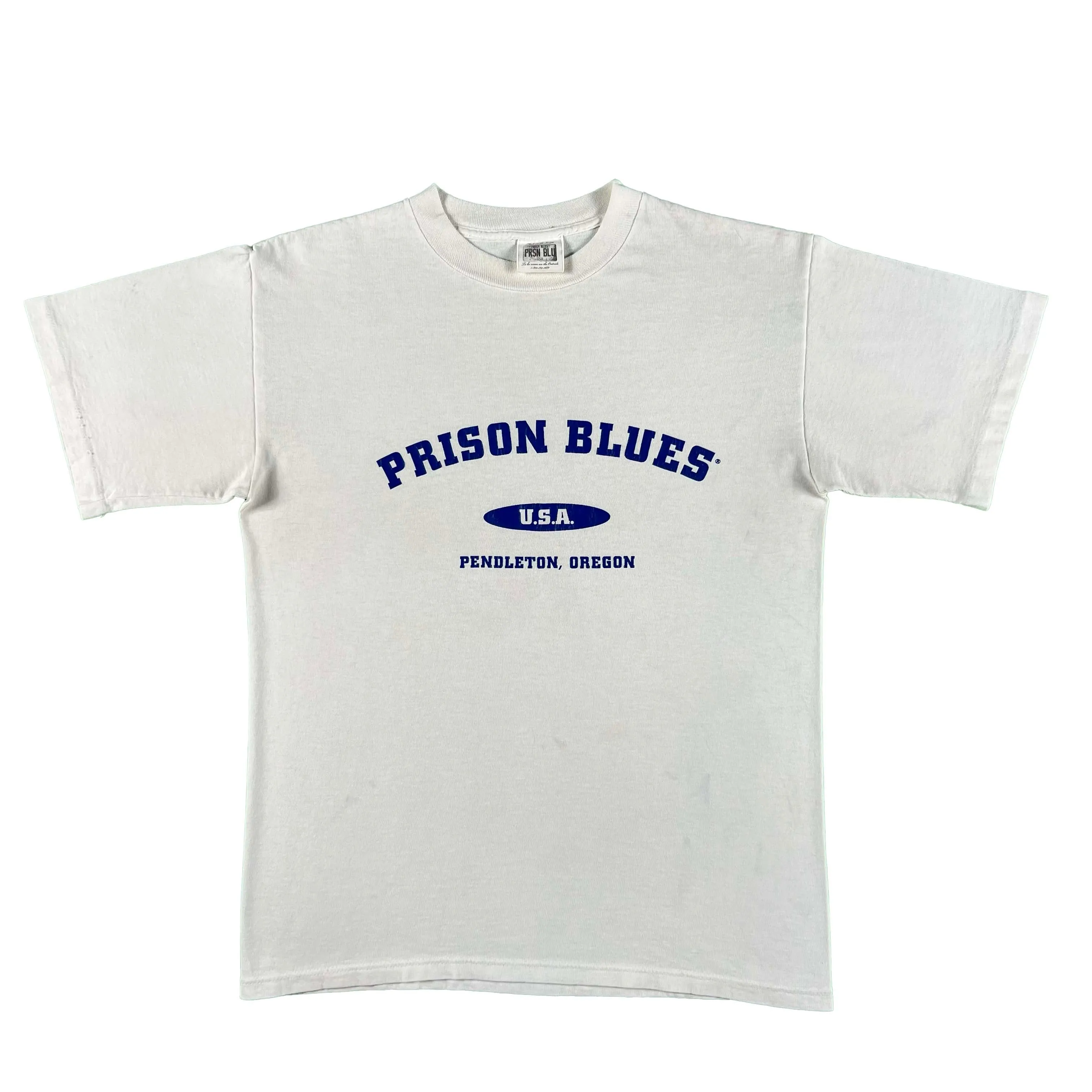 90s Prison Blues Single Stitch Tee- M