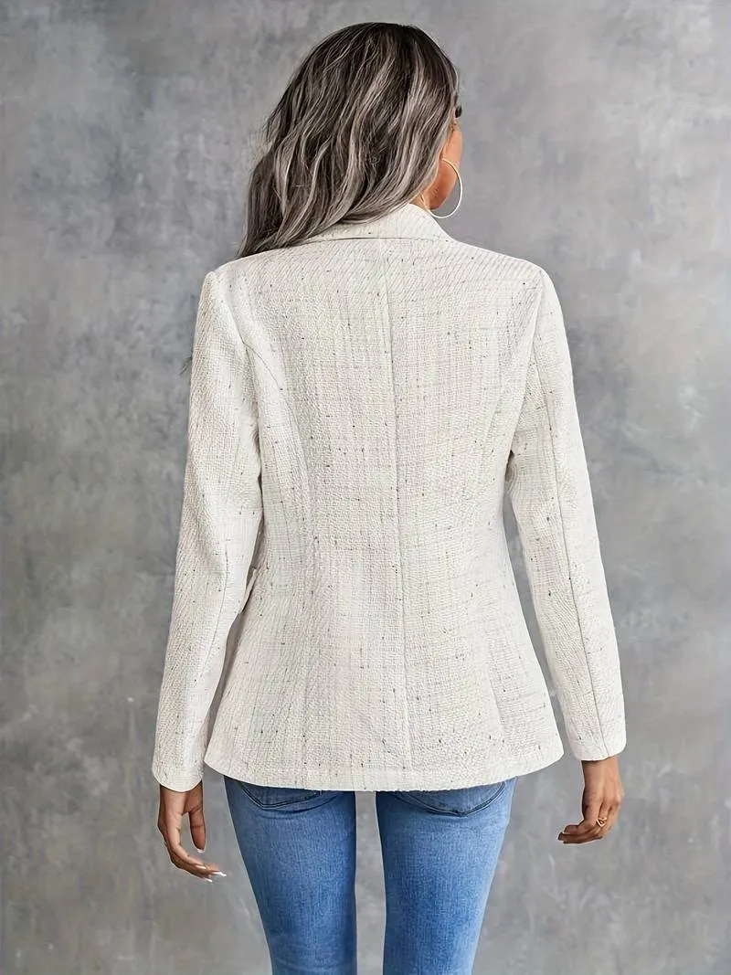 Abigail – long sleeve blazer with lapel collar