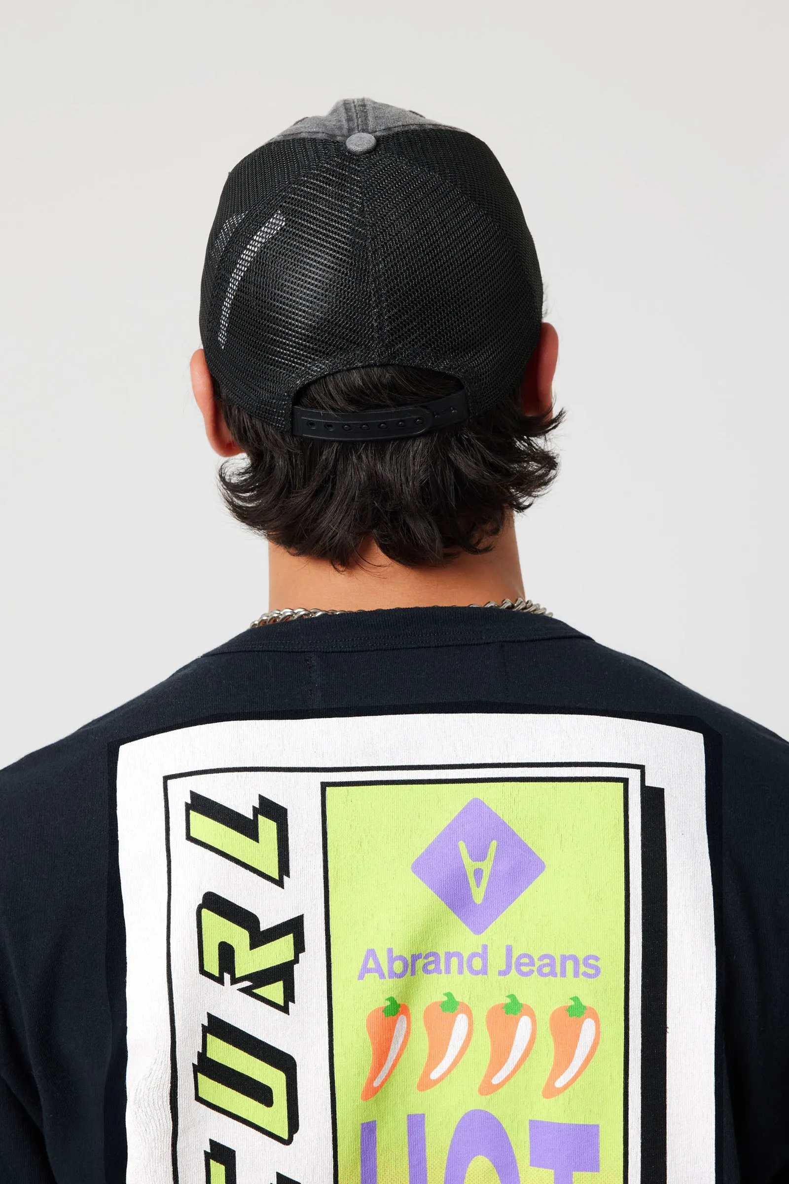 Abrand X Ripcurl Collab Hot Locals Cap - Bazza - Washed Black