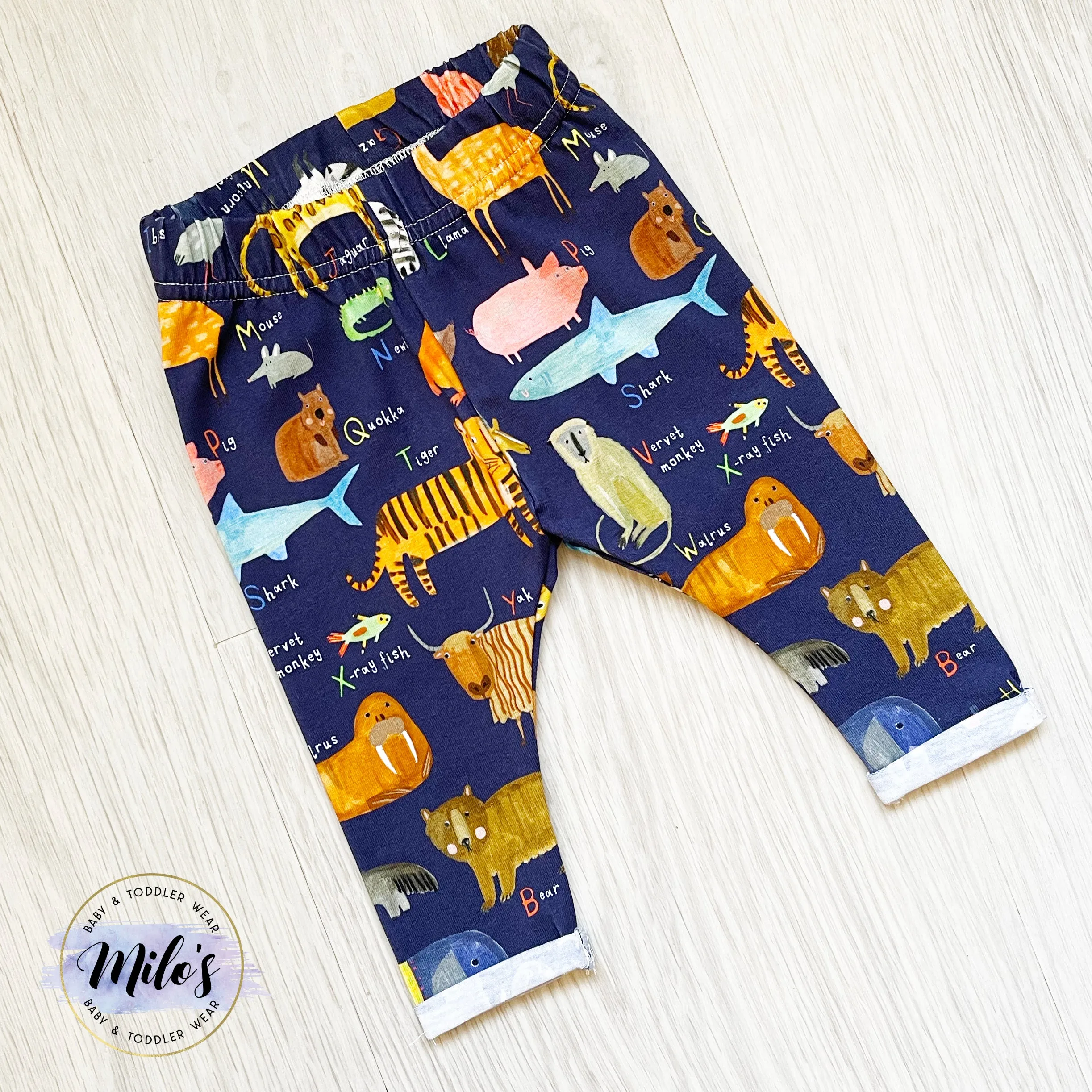 AlphaZoo Leggings - Navy