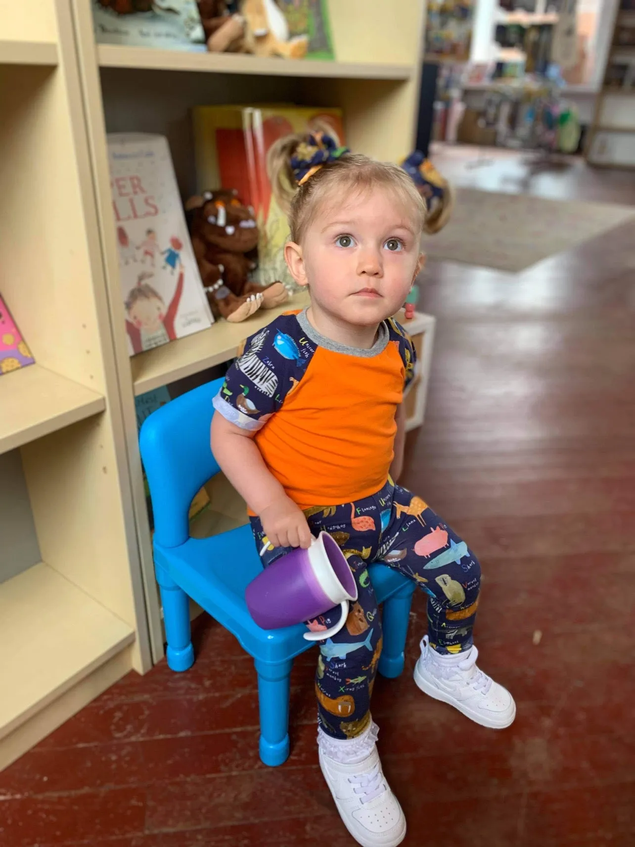 AlphaZoo Leggings - Navy