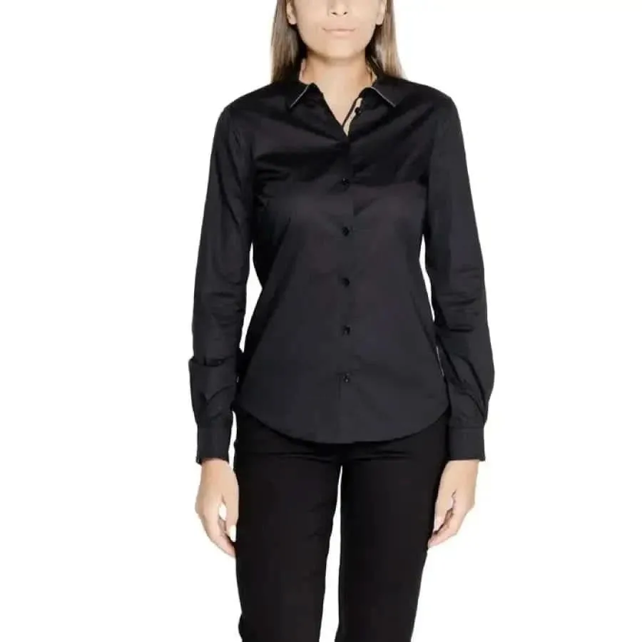 Alviero Martini Prima Classe Women White Classic Long Shirt