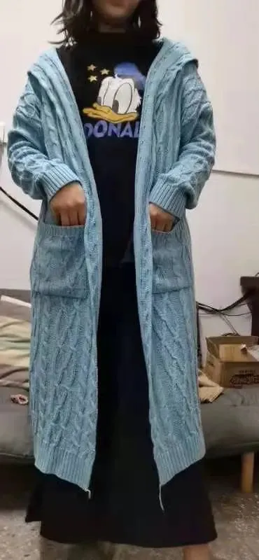 Anahi - warm and knitted cardiganAnahi - warm and knitted cardigan