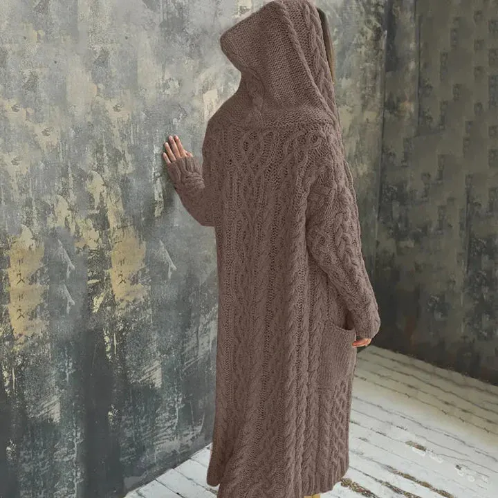 Anahi - warm and knitted cardiganAnahi - warm and knitted cardigan