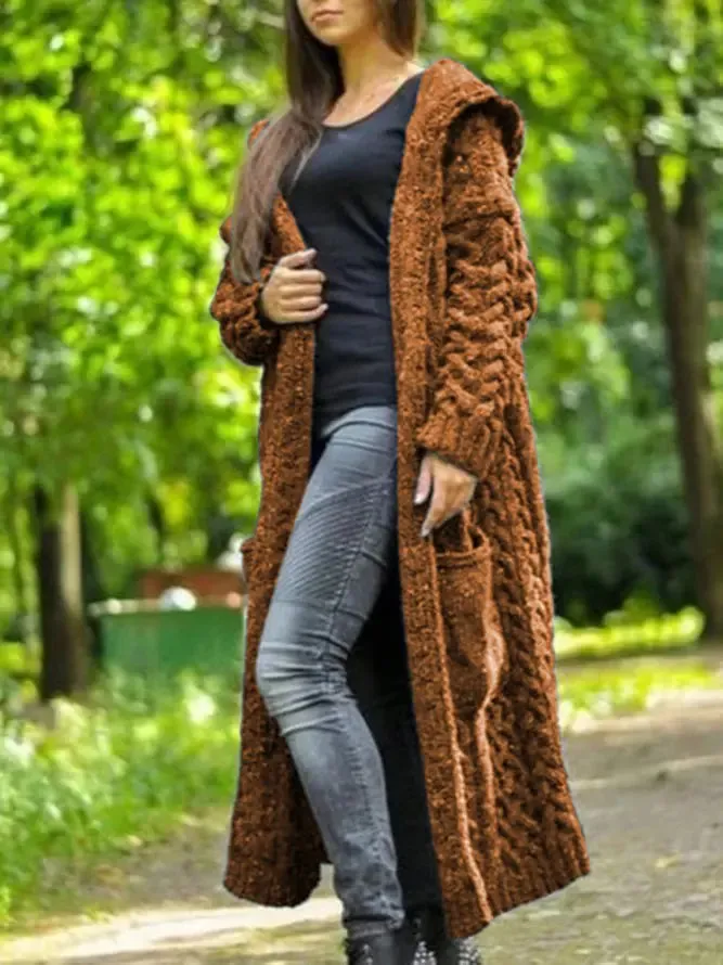 Anahi - warm and knitted cardiganAnahi - warm and knitted cardigan