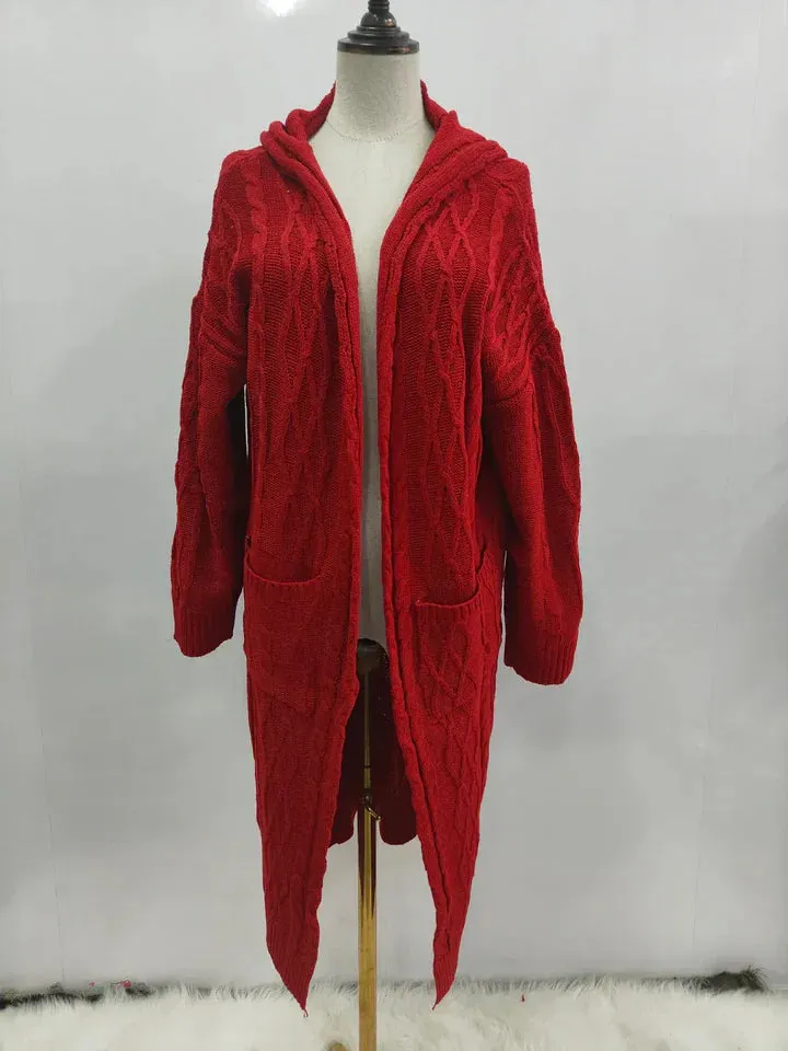 Anahi - warm and knitted cardiganAnahi - warm and knitted cardigan