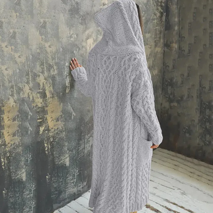 Anahi - warm and knitted cardiganAnahi - warm and knitted cardigan
