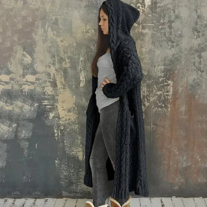 Anahi - warm and knitted cardiganAnahi - warm and knitted cardigan