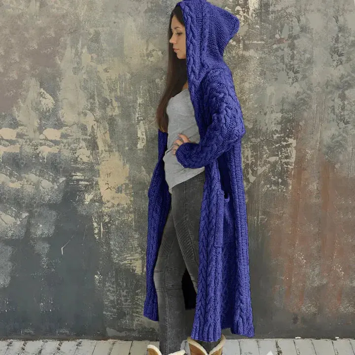 Anahi - warm and knitted cardiganAnahi - warm and knitted cardigan