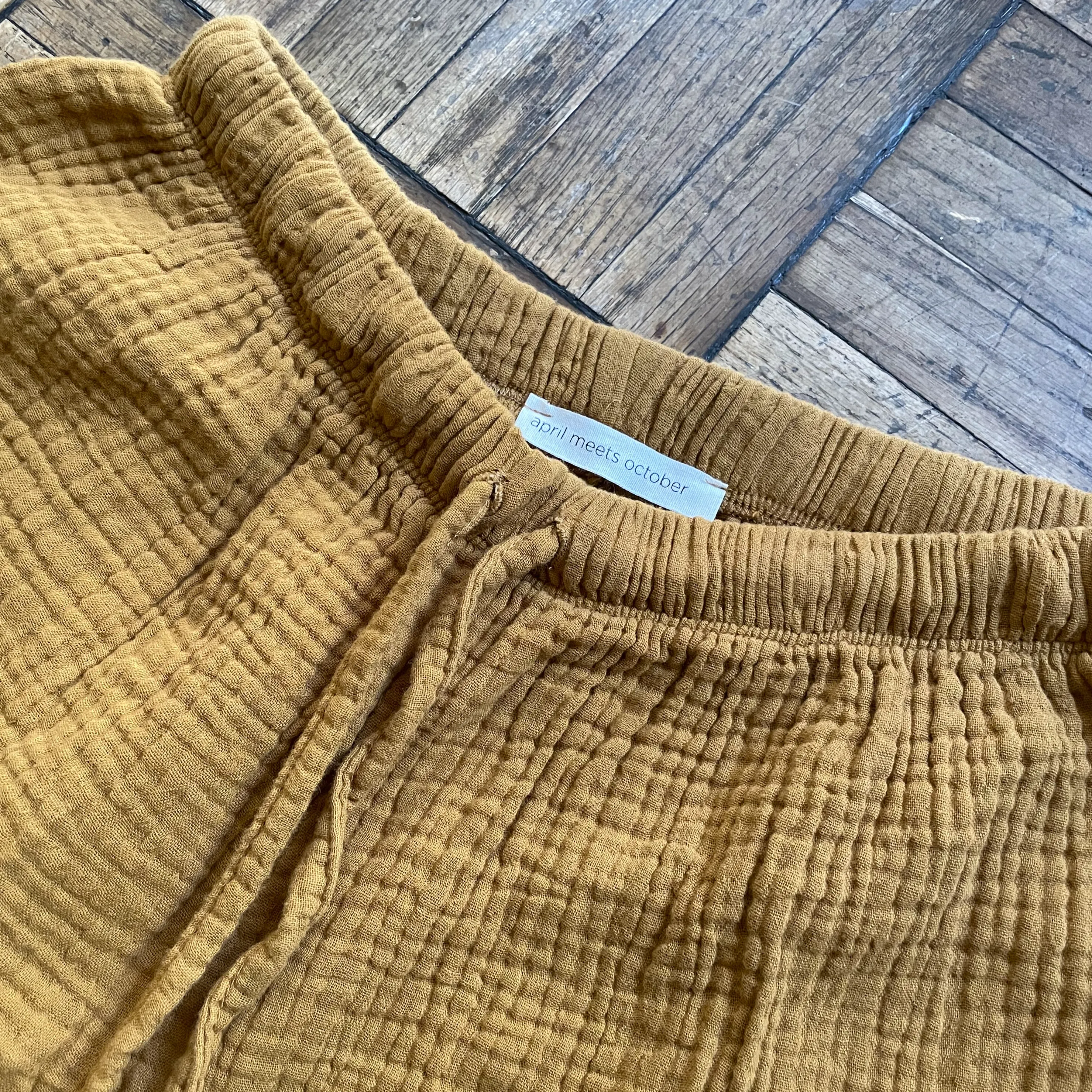 August Pants 2021 Mustard