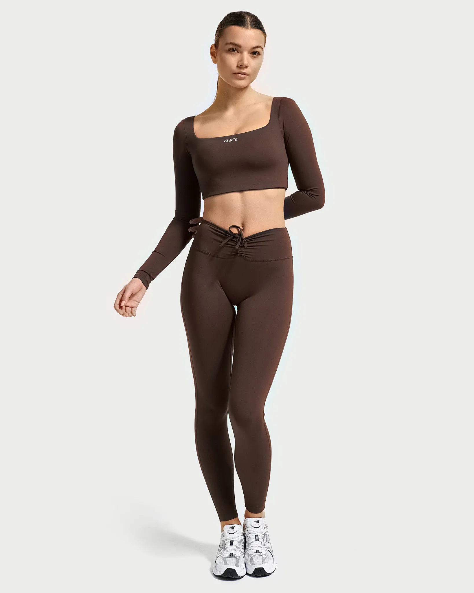 Aura Laced Nylon Leggings