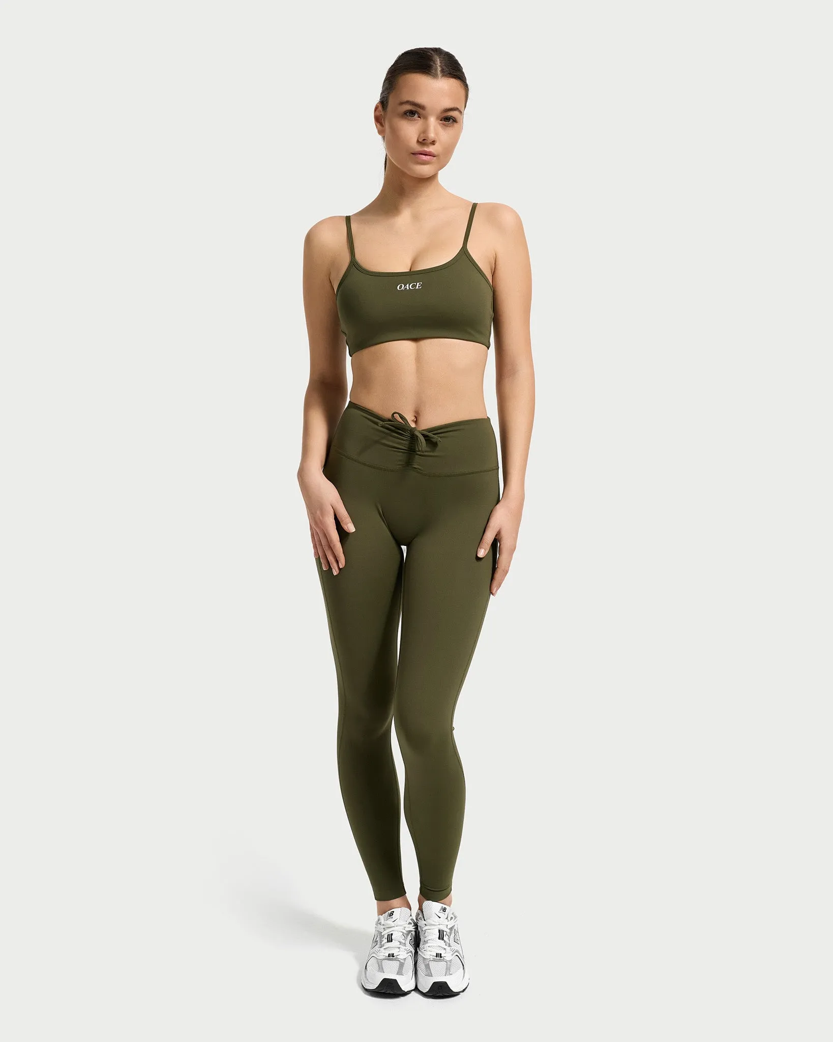Aura Laced Nylon Leggings