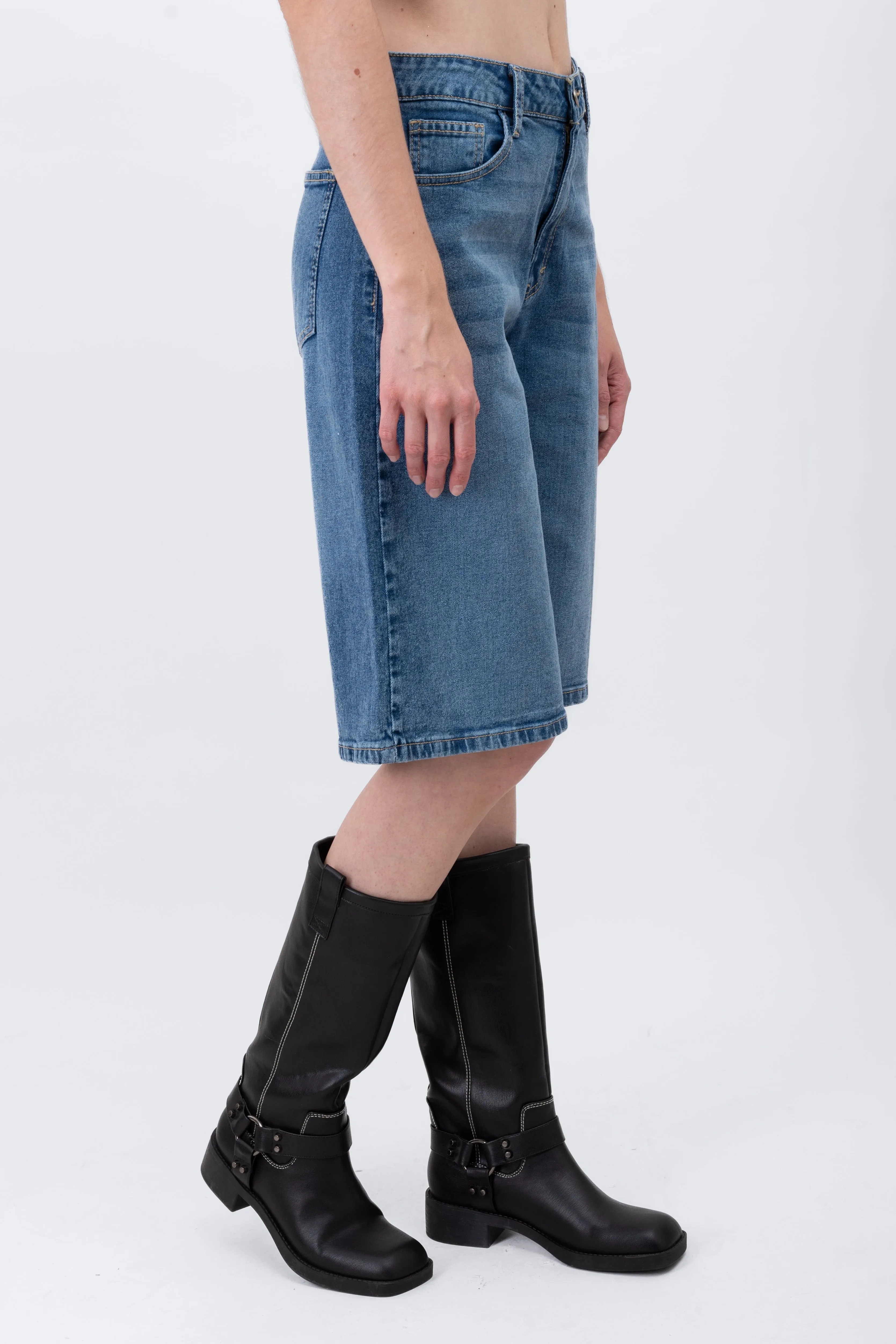 Baggy Short Cintura Baja