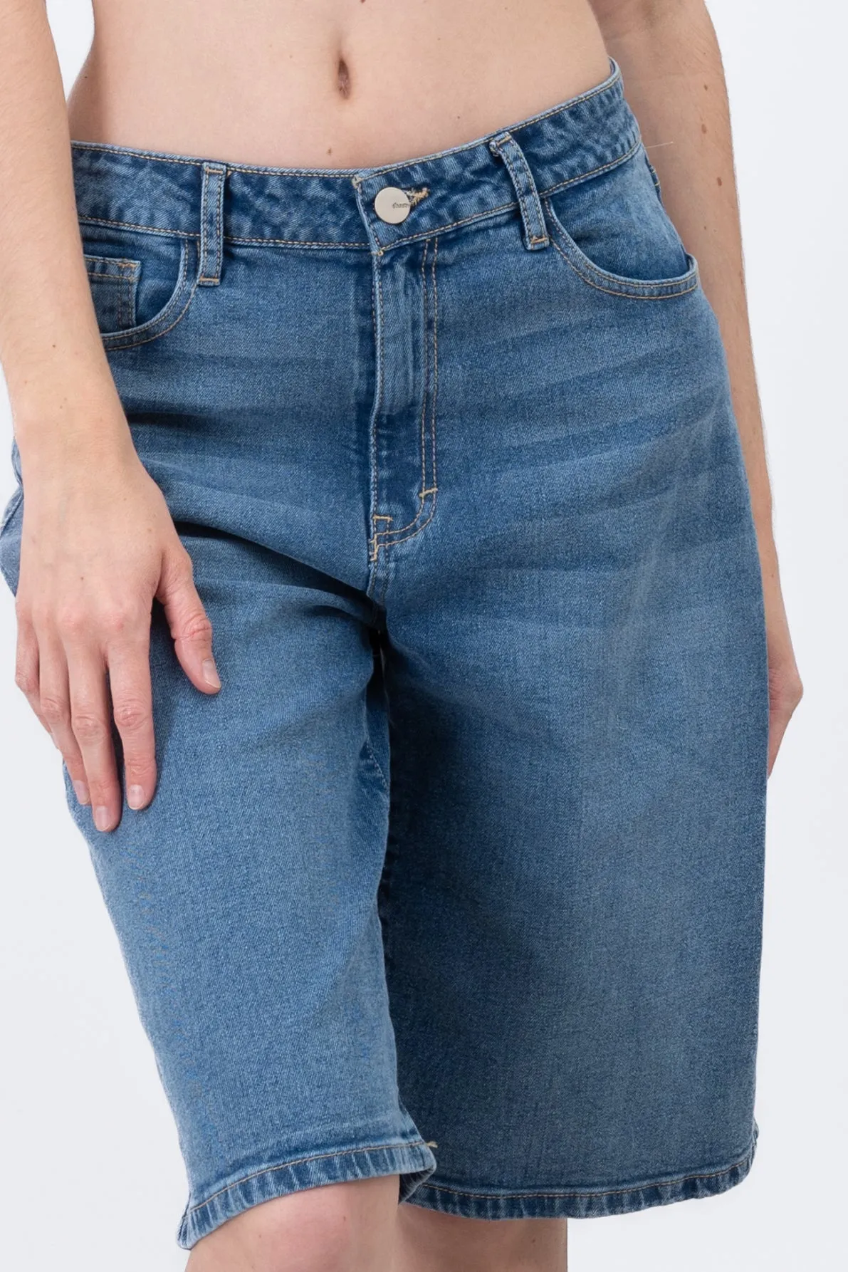 Baggy Short Cintura Baja