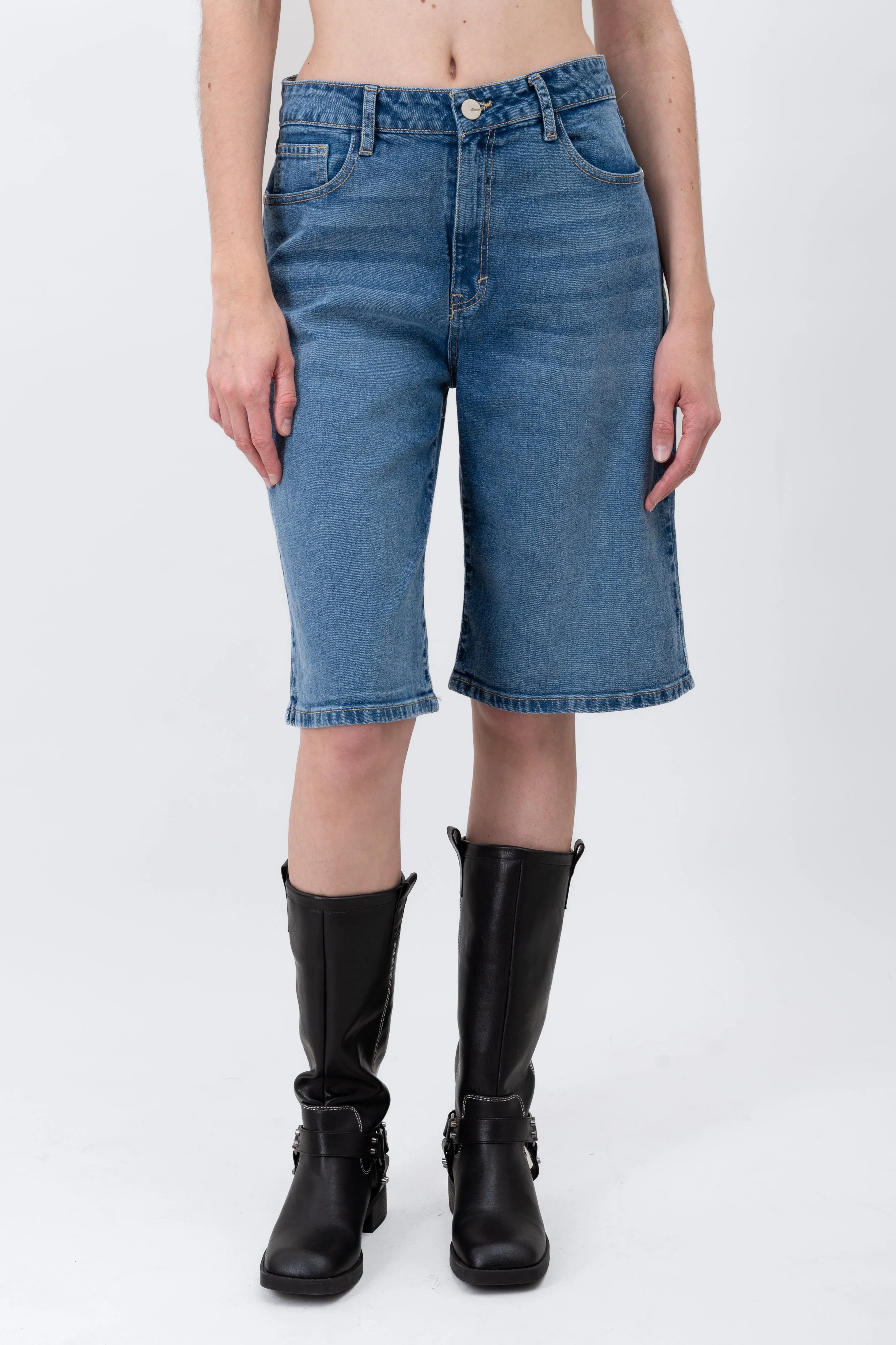 Baggy Short Cintura Baja