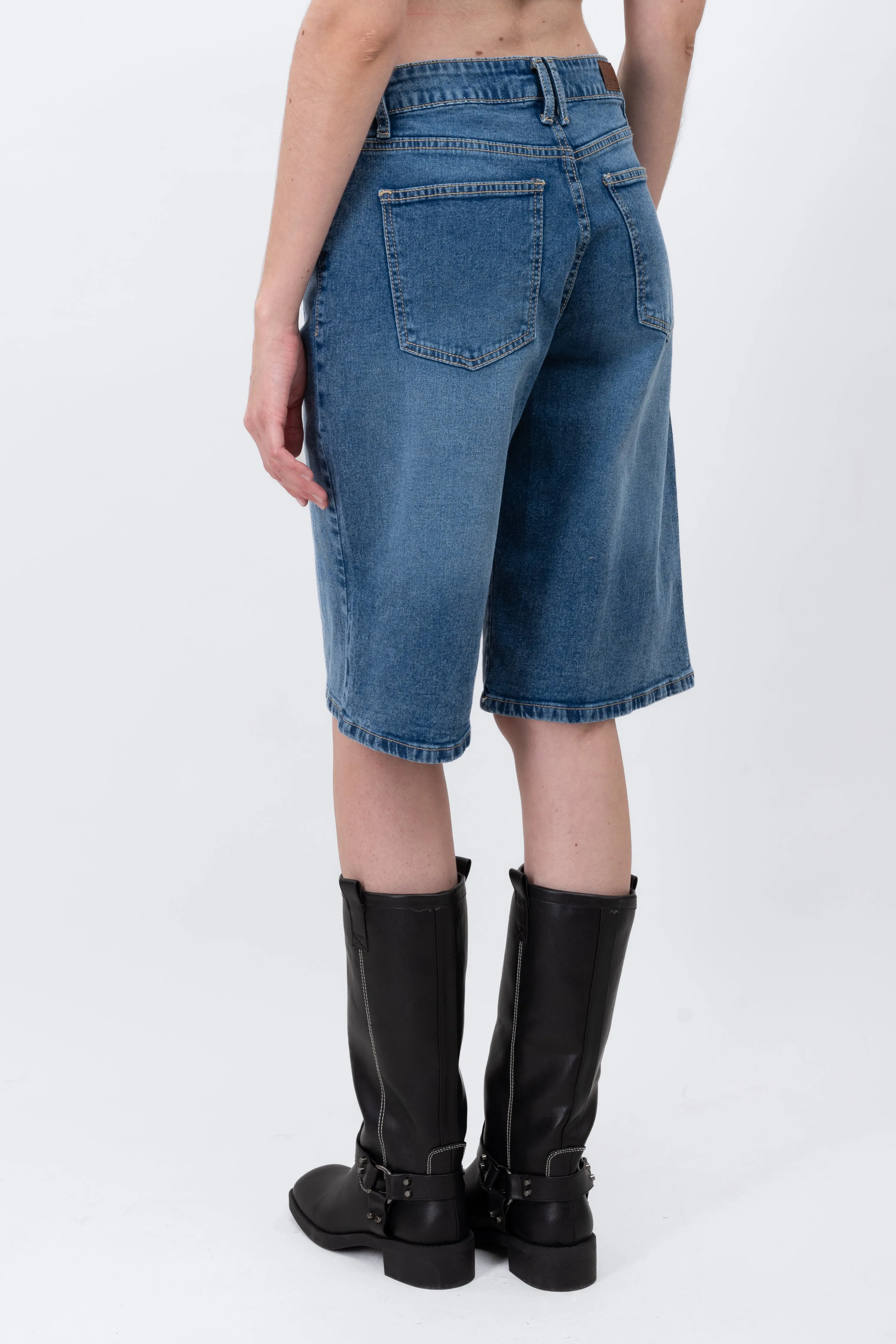 Baggy Short Cintura Baja