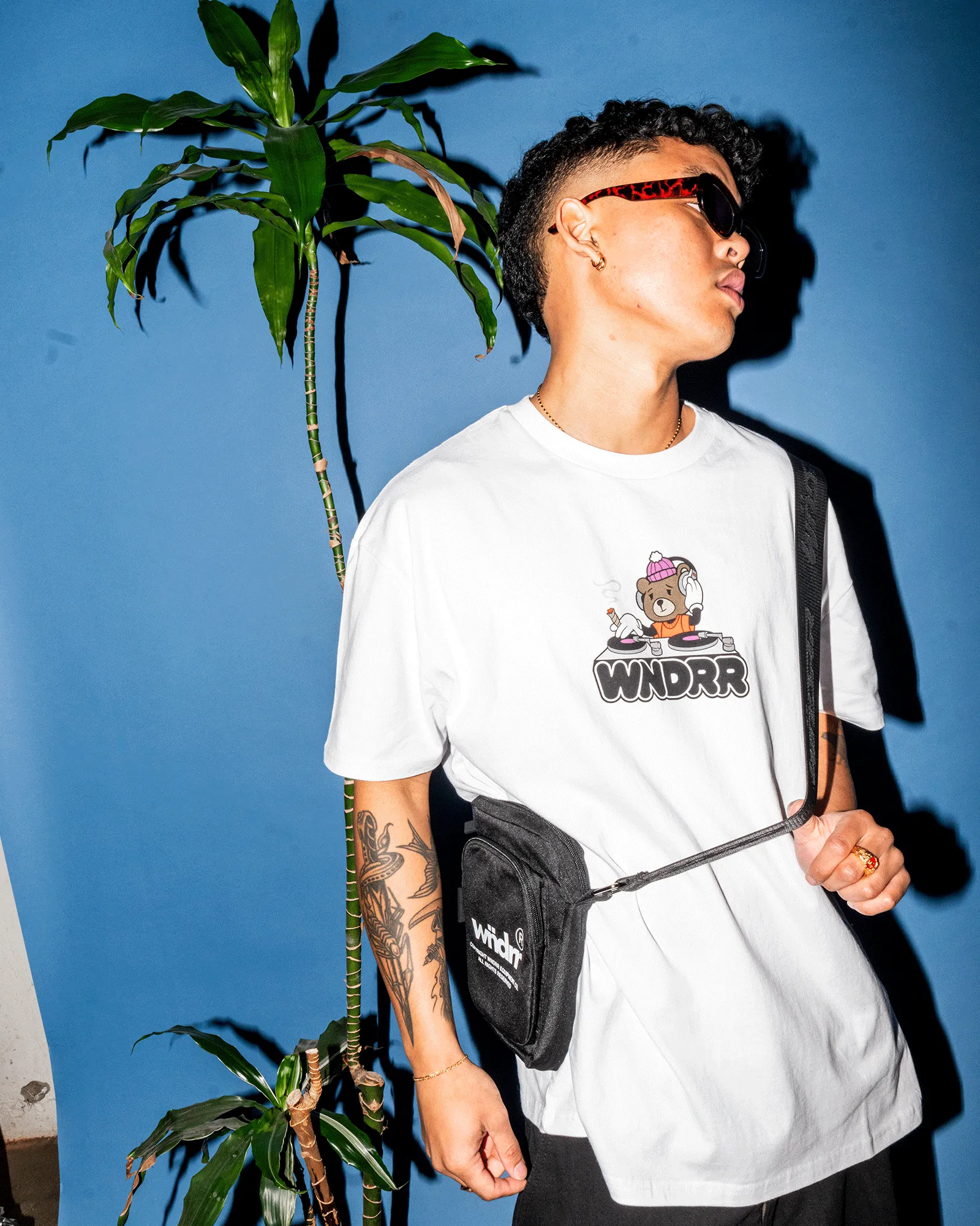 BEATS BOX FIT TEE - WHITE