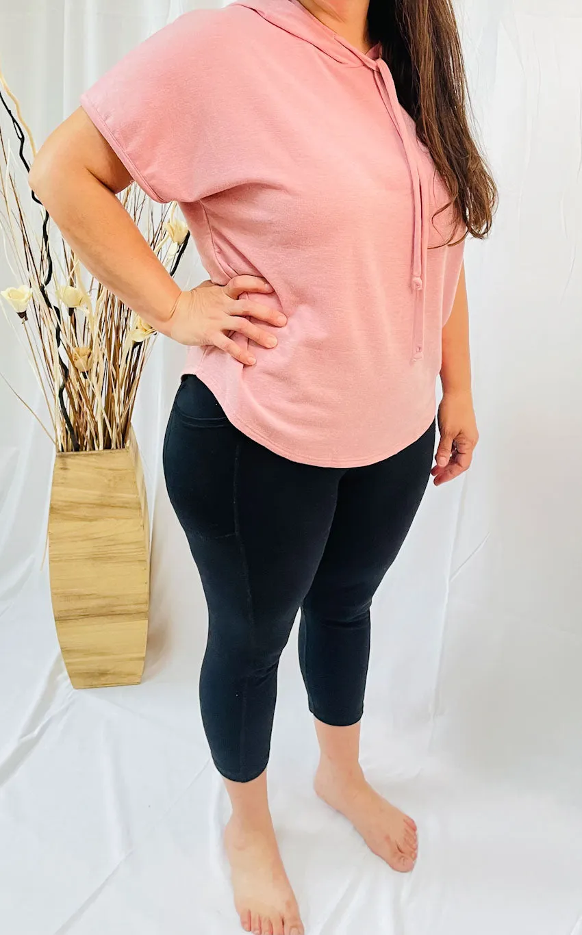 Beth Short Sleeve Hoodie