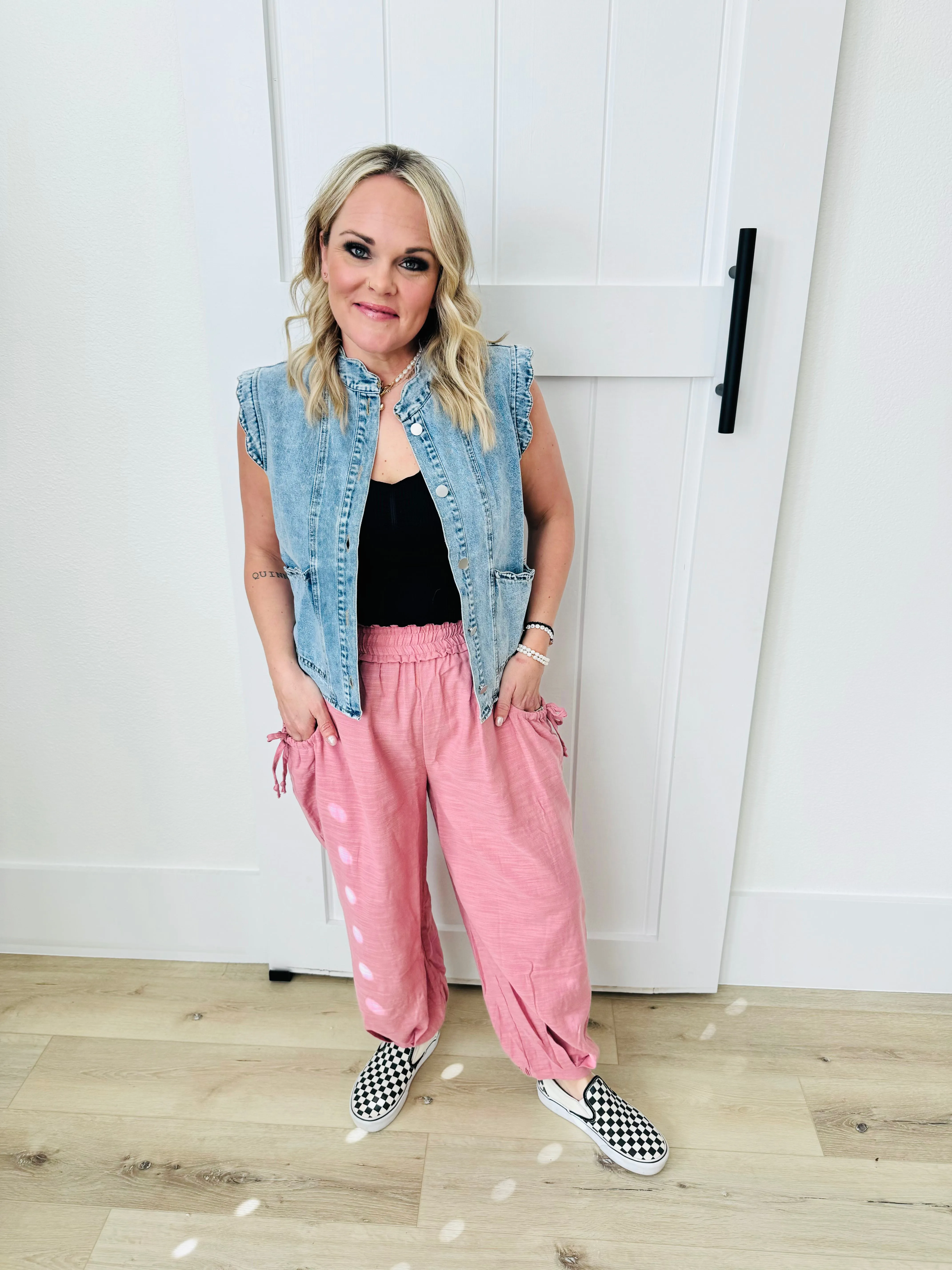 Billowy Pants- MAUVE