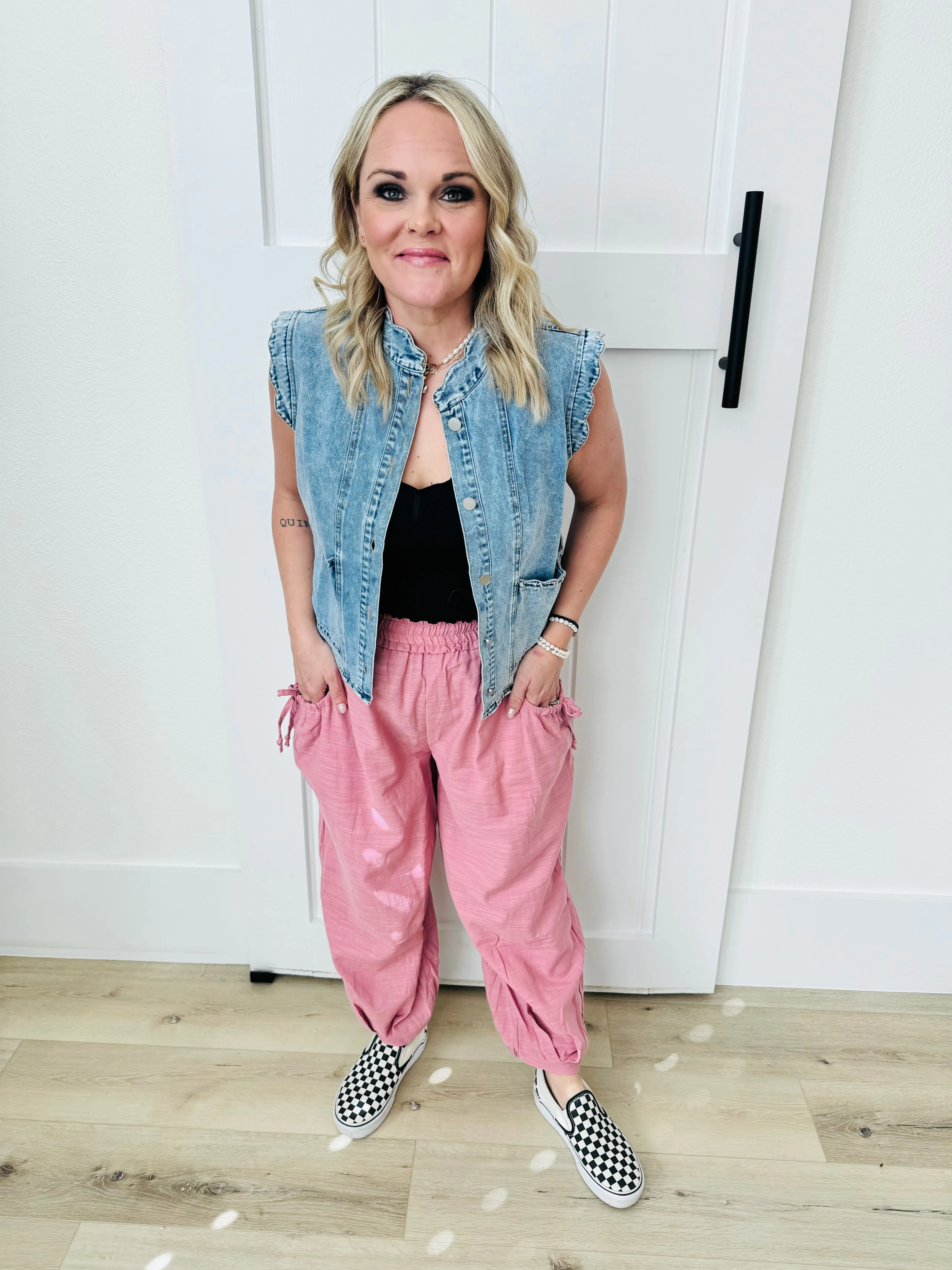 Billowy Pants- MAUVE