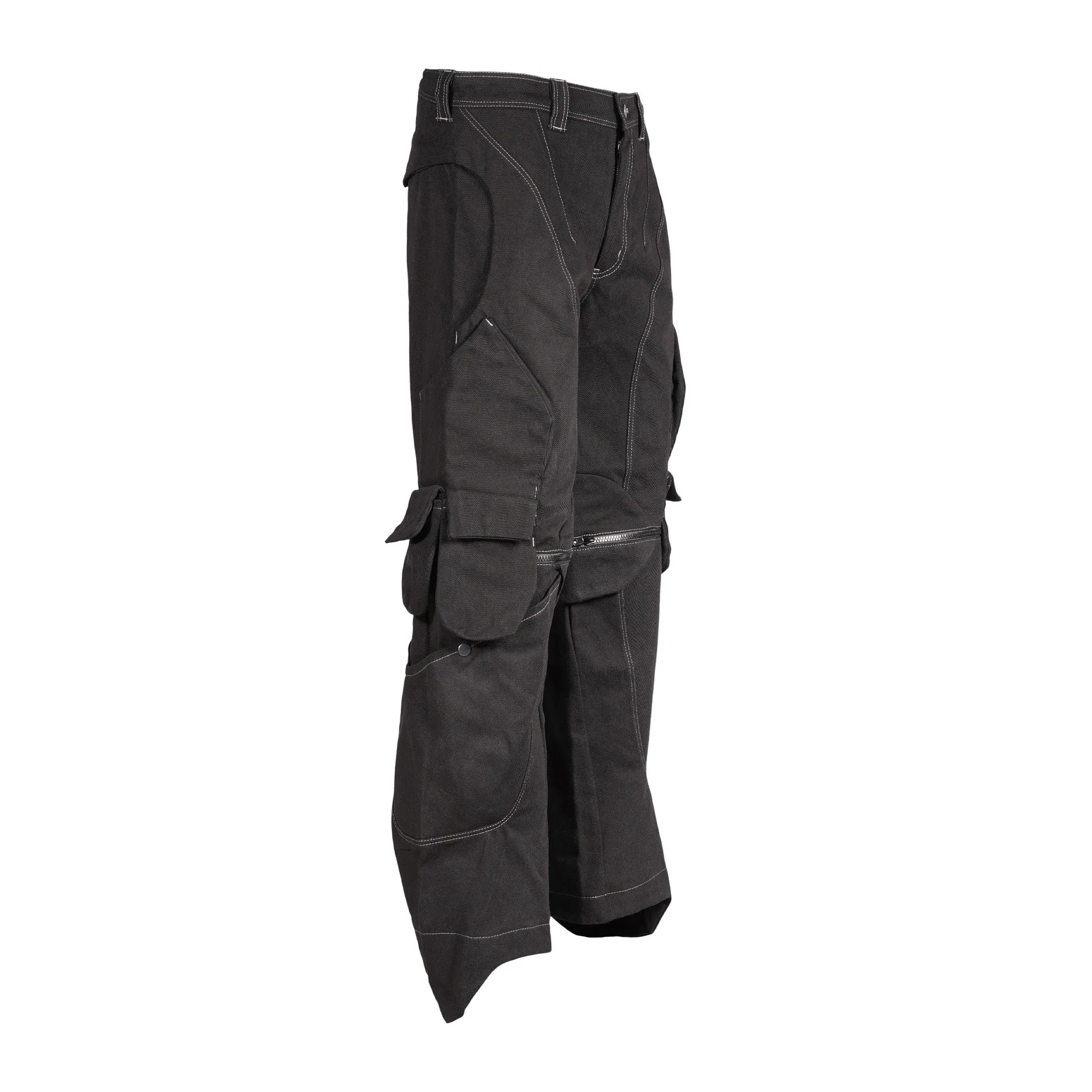 Black saddle cargos