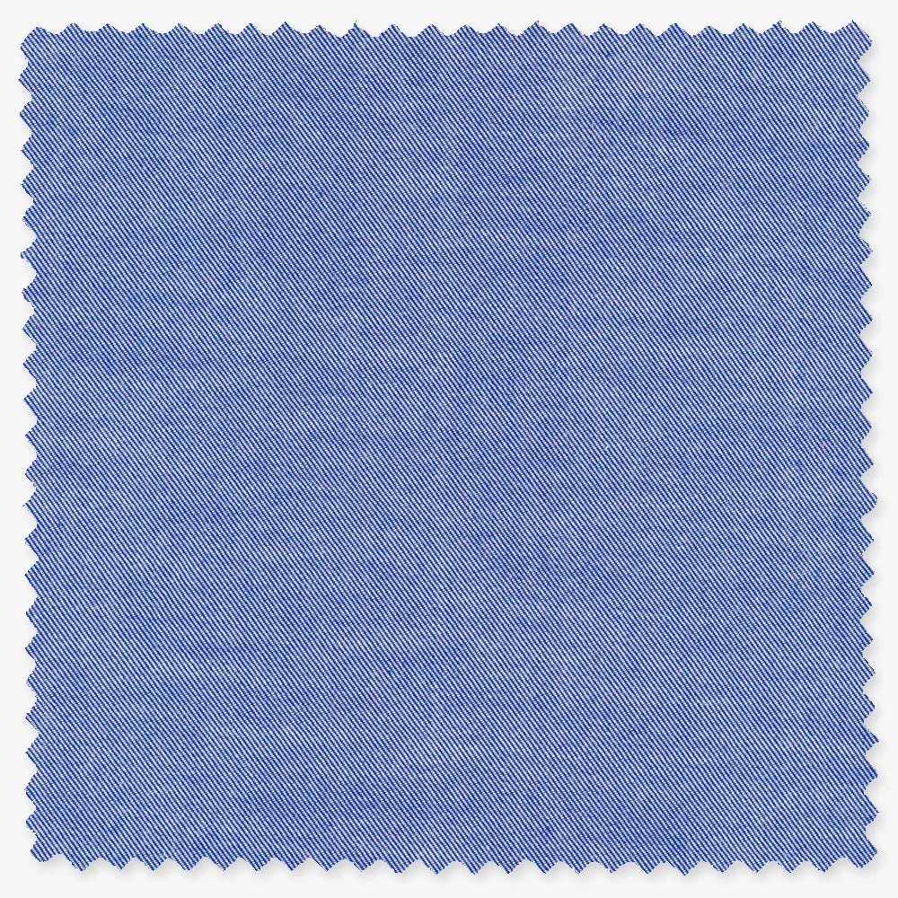 Blue Brushed Twill