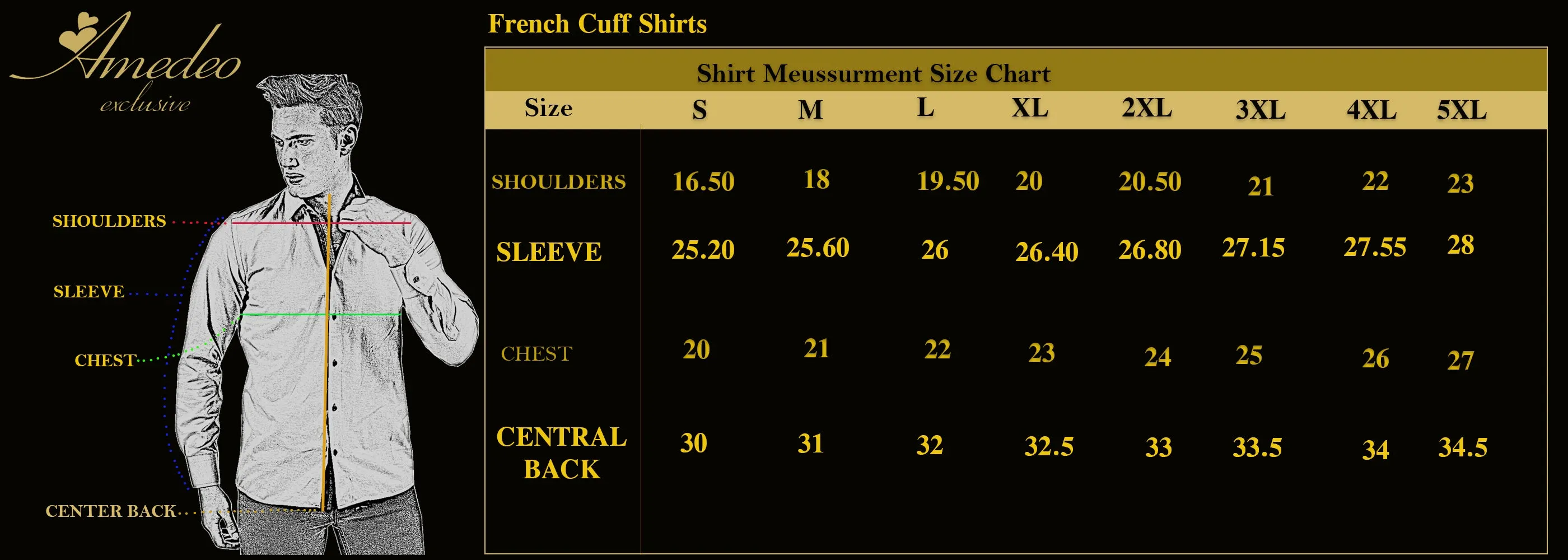 Blue Mens Slim Fit Designer French Cuff Shirt - Tailored Cotton Shirts For Work And Casual