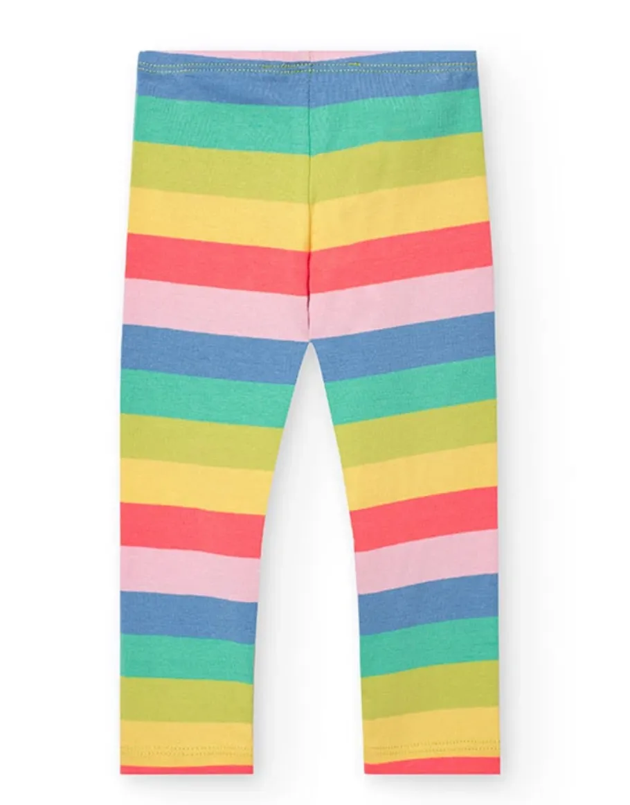 Boboli Rainbow Stripe Legging
