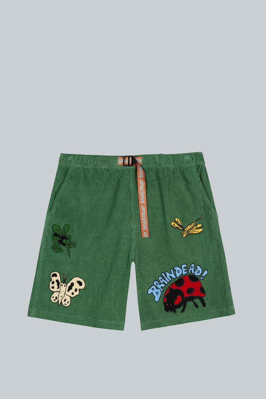 BRAIN DEAD BUGGIN' OUT BAGGY CLIMBER SHORT OLIVE