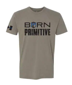 Brand Tee Thin Blue Line (Sand)