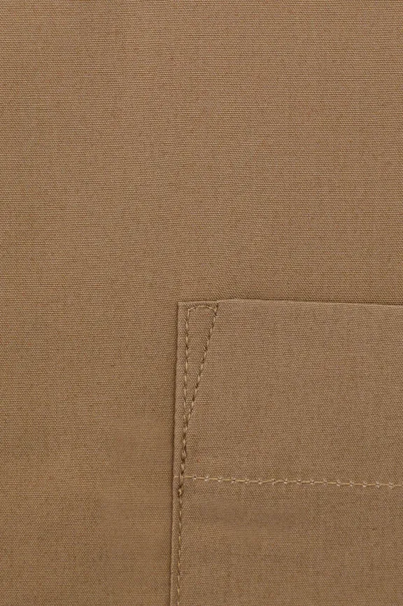 Brown Plain Formal Shirt