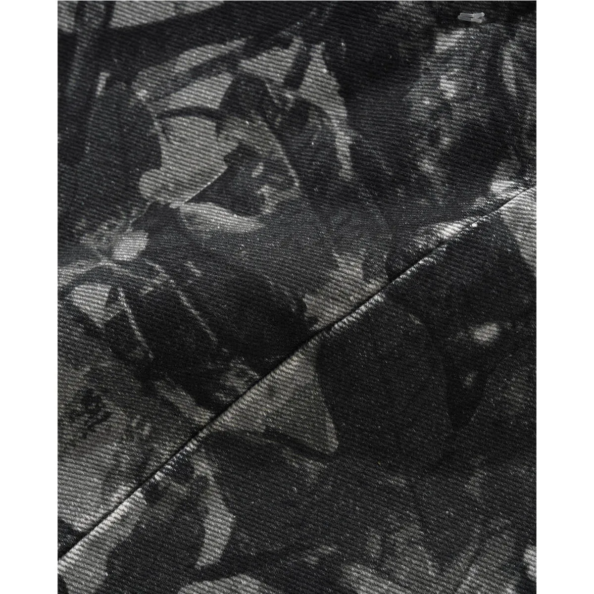 Butter Goods - Foliage Camo Denim Shorts Black