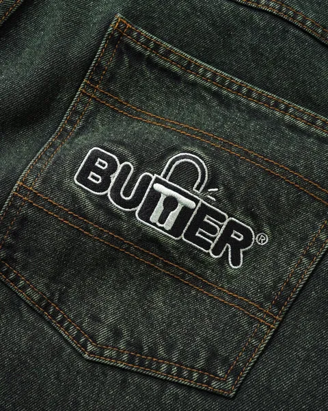 Butter Goods - Lock Denim Shorts - Washed Ivy