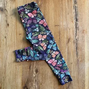 Butterfly Cuffed Leggings
