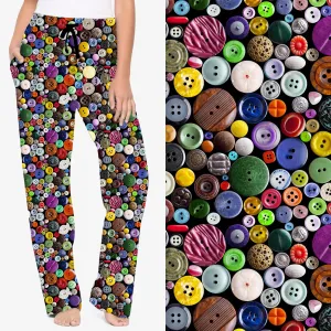 Button Bonanza Lounge Pants