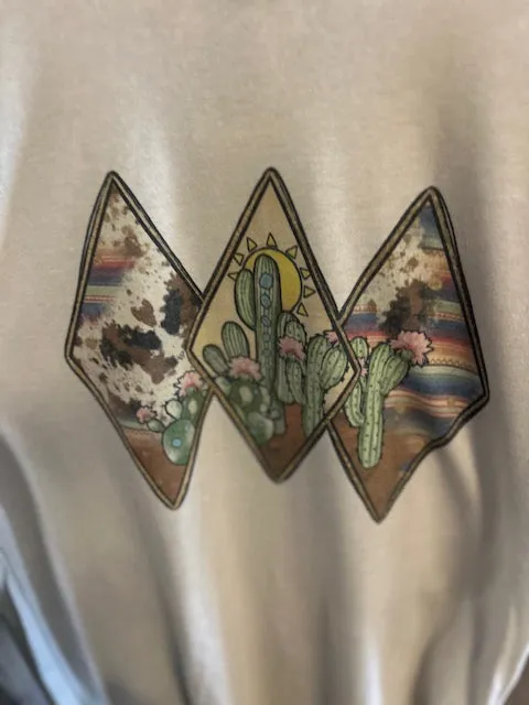 Cactus Diamond Tee