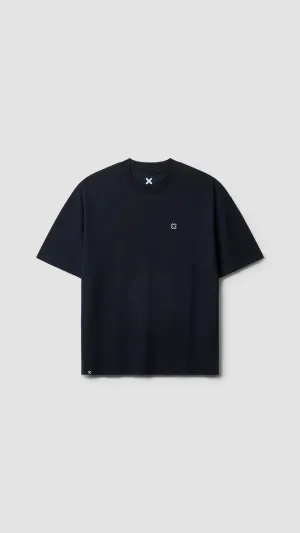 CAMISETA PATCH AZUL MARINO