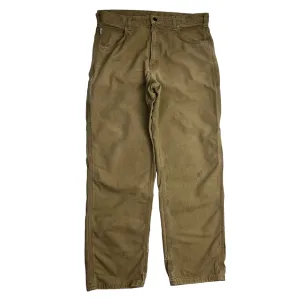 Carhartt Loose Fit Carpenter Pants Washed Tan