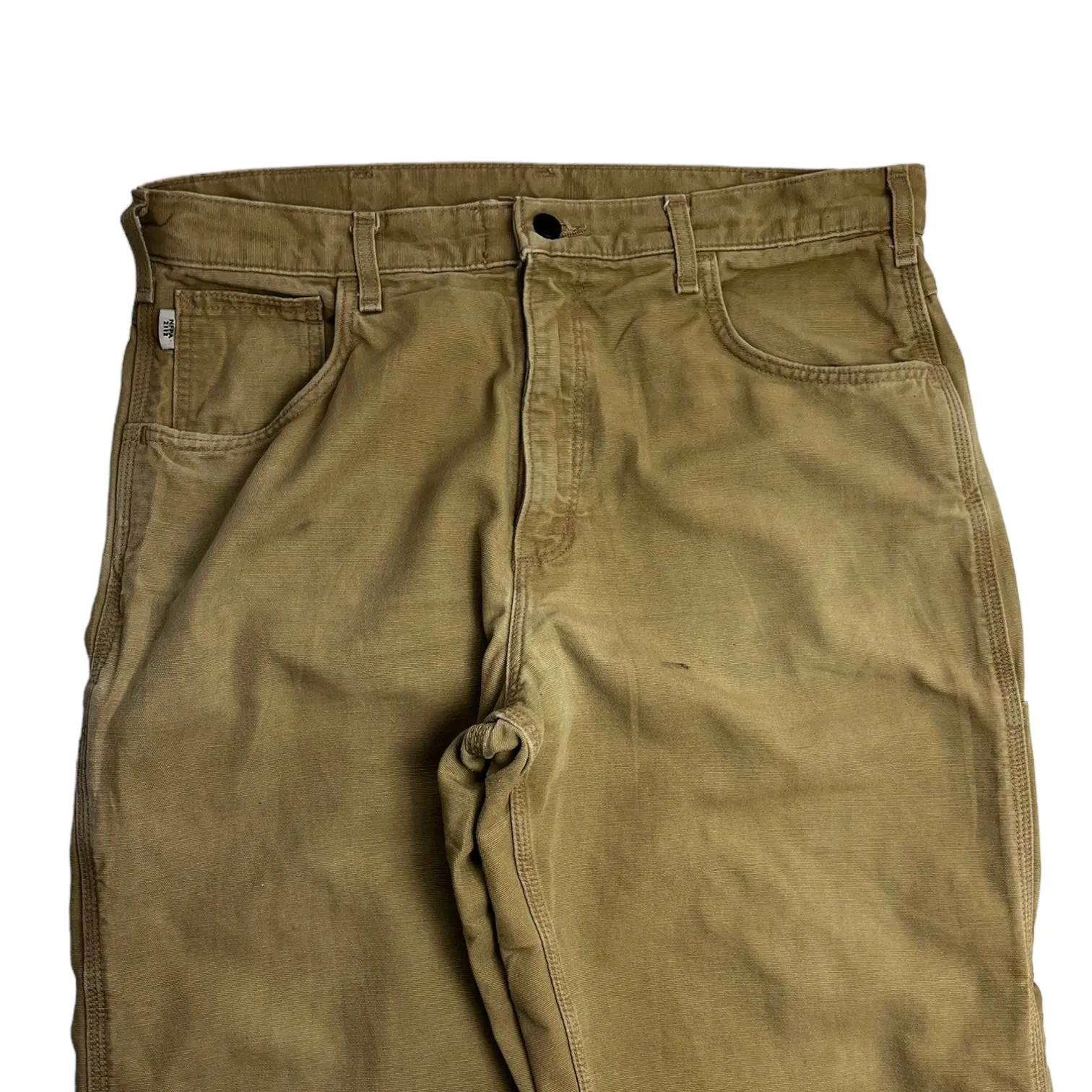 Carhartt Loose Fit Carpenter Pants Washed Tan